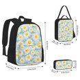 thumbnail image 2 of Fotbe Daisies Flowers Set Escolar 3 en 1 para Niños - Mochila Duradera con Lonchera Aislante y Estuche para Lápices - Mochila Escolar para Niños y Niñas, 2 of 7