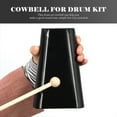 thumbnail image 4 of Sturdy Drum Set Cow Bell Wear Resistant Drum Kit Cowbell Drum Set Special Accessory, 4 of 8
