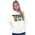 thumbnail image 3 of Funny Salty Chemistry Science Joke Unisex Plus Fleece Graphic Hoodie Brisco Brands 2X, 3 of 5