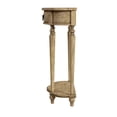 thumbnail image 4 of Ashby Demilune Antique Beige Console Table With Storage, 4 of 7