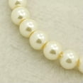 thumbnail image 2 of U8MO 216pcs Glass Pearl Round Beads Pearlized Smooth Loose Spacer Beads Crafting 4mm-Creamy White, 2 of 2