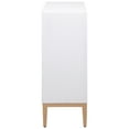 thumbnail image 6 of Coaster Gretchen 2-Door Wood Fluted Parquet Cabinet in White and Brown, 6 of 14