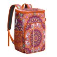 thumbnail image 1 of Mandala Boho Tribal Backpack Cooler, Ethnic Abstract Pattern Waterproof Leakproof Cooler Bag, Insulated Picnic Backpack for Travel, 1 of 6