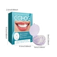 thumbnail image 2 of EELHOE Dentaduras postizas ajustables Kit de dentadura postiza de corrección de espacios y relleno temporal,1 piezas, 2 of 10