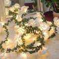thumbnail image 3 of 2x de Hadas, Lámpara LED, de Hojas , Vid Colgante para Jardín, Hogar, Patio, Decoración de Navidad Al Yuyangstore Luces de cortina, 3 of 8