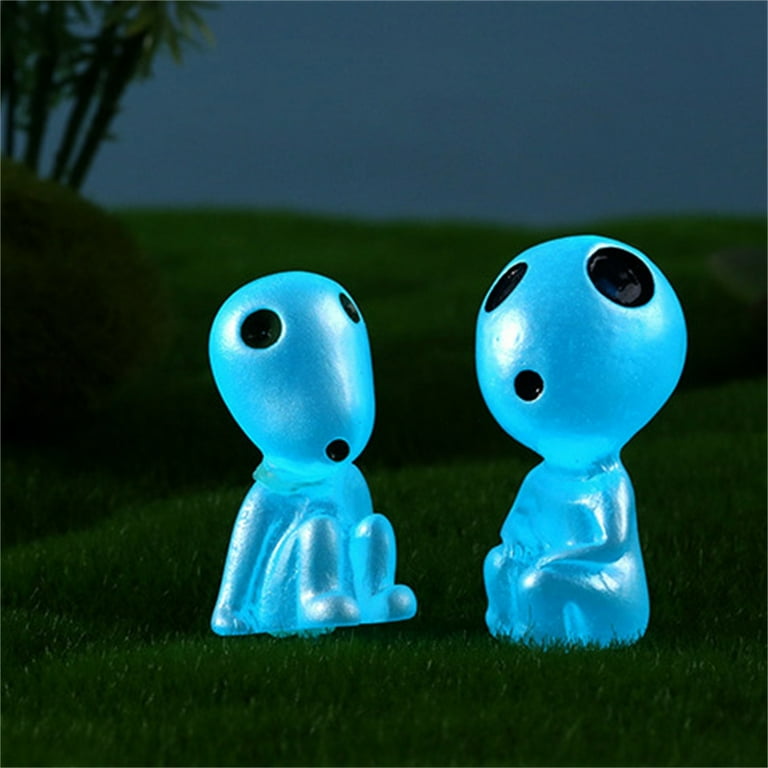 Luminous Tree Elves Potted Decorations - Glow in The Dark Forest