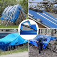 thumbnail image 5 of Tarpaulin 3m x 4m Thickened Tarpaulin Waterproof Heavy Duty with Reinforced Grommets, Tarpaulin Cover, 5 of 5