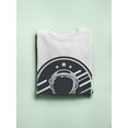 thumbnail image 3 of Astronaut Portrait Sweatshirt Women -Smartprints Designs, Female 4X-Large, 3 of 4