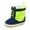 Green, variant on Baby Boys Girls Fleece Lined Mid Calf Boots Winter Warm Slip On Platform Winter Booties Toddler Non Slip Walking Shoes Green Size 6 Infant
