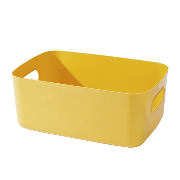 Caja de almacenamiento de artículos diversos, caja de plástico para escritorio de oficina, cesta de almacenamiento de cosméticos, cesta de almacenamiento de cocina, caja de almacenamiento de