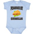 thumbnail image 3 of Inktastic Powered by Quesadillas Boys or Girls Baby Bodysuit, 3 of 5