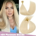 thumbnail image 2 of Benehair Russian Keratin Nail-U-Tip Hair Pre Bonded Remy Human Hair Extensions 1g US Fusion 16"-24", 2 of 11