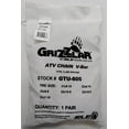 thumbnail image 3 of Grizzlar GTU-605 ATV 4 Link Ladder Alloy Tire Chains with Tensioners 21x9-10 22x8-10 22x10-8 22x9-8 23x7-10, 3 of 7