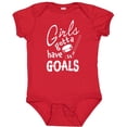 thumbnail image 3 of Inktastic Girls Gotta Have Goals Hockey Player Girls Baby Bodysuit, 3 of 5