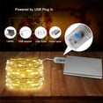 thumbnail image 5 of String Lights Fairy Led USB 8Mode 5/10M/20M 50/100/200LED WithRemote Control Garlands Home Wedding Christmas Holiday Decor Lamps, 5 of 5