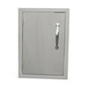 B-DV1521 Signature Series 15" Raised Double Access Doors for Stone Island in Stainless Steel