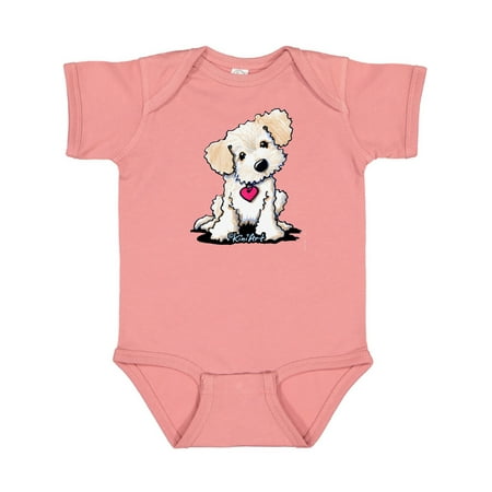 

Inktastic Cream Doodle Pup Gift Baby Boy or Baby Girl Bodysuit