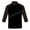 Gray, variant on Men's Black Front With Multicolours Sleeve PolyCotton Chef Coat Jacket Size (S-6XL)