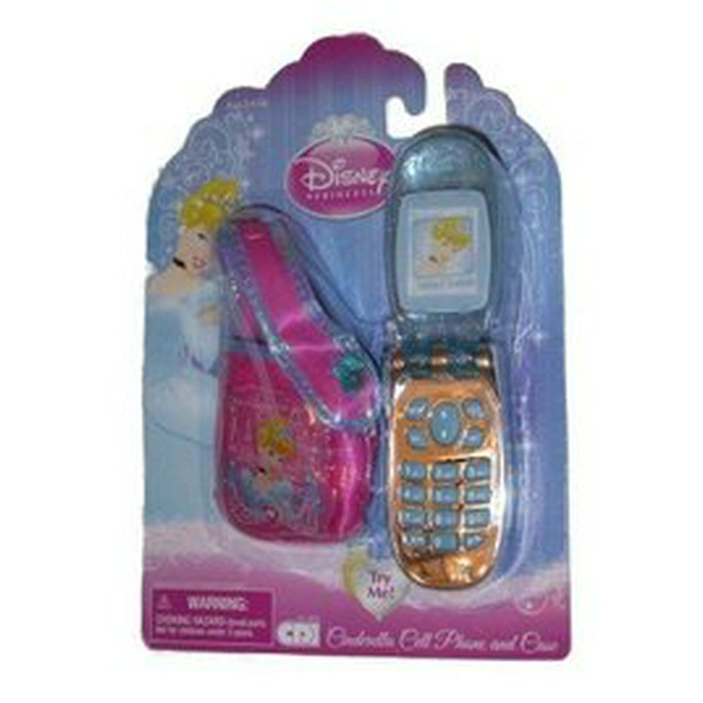 Disney Cinderella Princess Toy Cell Phone and Case