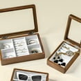 thumbnail image 3 of Mini Jewelry Box with Transparent Lid and Soft Lining, 3 of 3