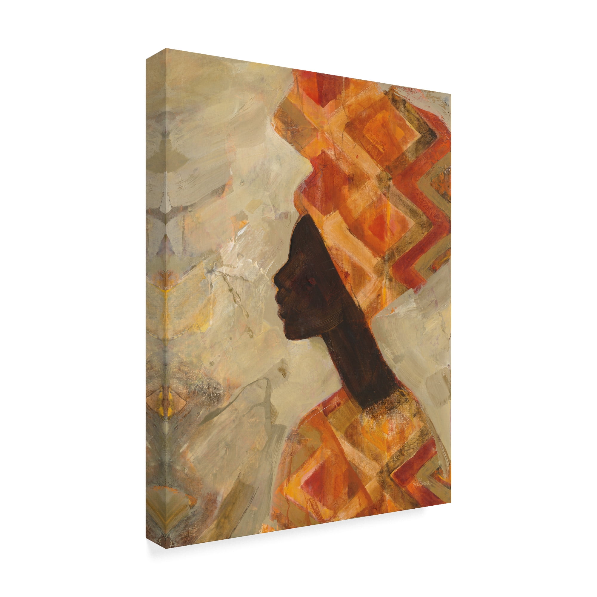 Trademark Fine Art 'African Beauty II' Canvas Art by Albena Hristova