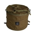 thumbnail image 2 of Wswqop Collapsible Camping Trash Can Garbage Can Reusable Multi Purpose Laundry Storage Dark Green, 2 of 9