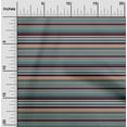 thumbnail image 1 of oneOone Polyester Lycra Fabric Horizontal Stripe Printed Craft Fabric BTY 56 Inch Wide, 1 of 4