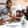 thumbnail image 4 of Sanit Silky Clean Antibacterial Liquid Gel Hand Soap Refill - Advanced Formula with Coconut Oil and Aloe Vera - All-Natural Moisturizing Hand Wash - Made in USA, Vanilla, 1 Gallon, 4 of 8