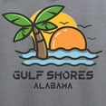 thumbnail image 3 of CafePress - Alabama Gulf Shore Sweatshirt - Crew Neck Sweatshirt, 3 of 4