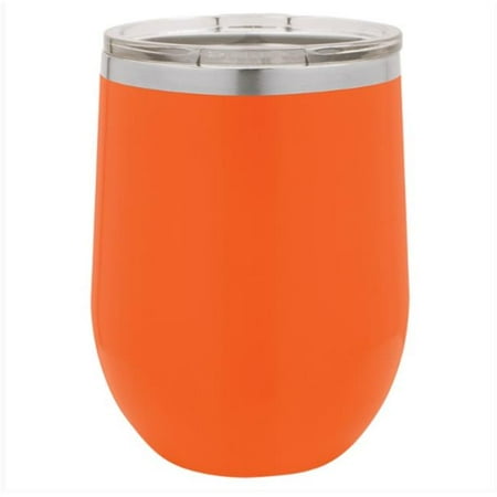 

Maxam JDLTM862 12 oz Stainless Steel Polar Camel Stemless Wine Tumbler Orange