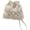 White, variant on Women's Braided Bucket Bag Drawstring Crossbody Bags Hollow Out Crochet Handbag