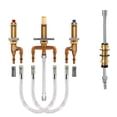 thumbnail image 2 of Moen 9793 Two-Handle Roman Tub Adjustable Valve with Shower Diverter 1/2-Inch CPVC PEX Connection, 2 of 2