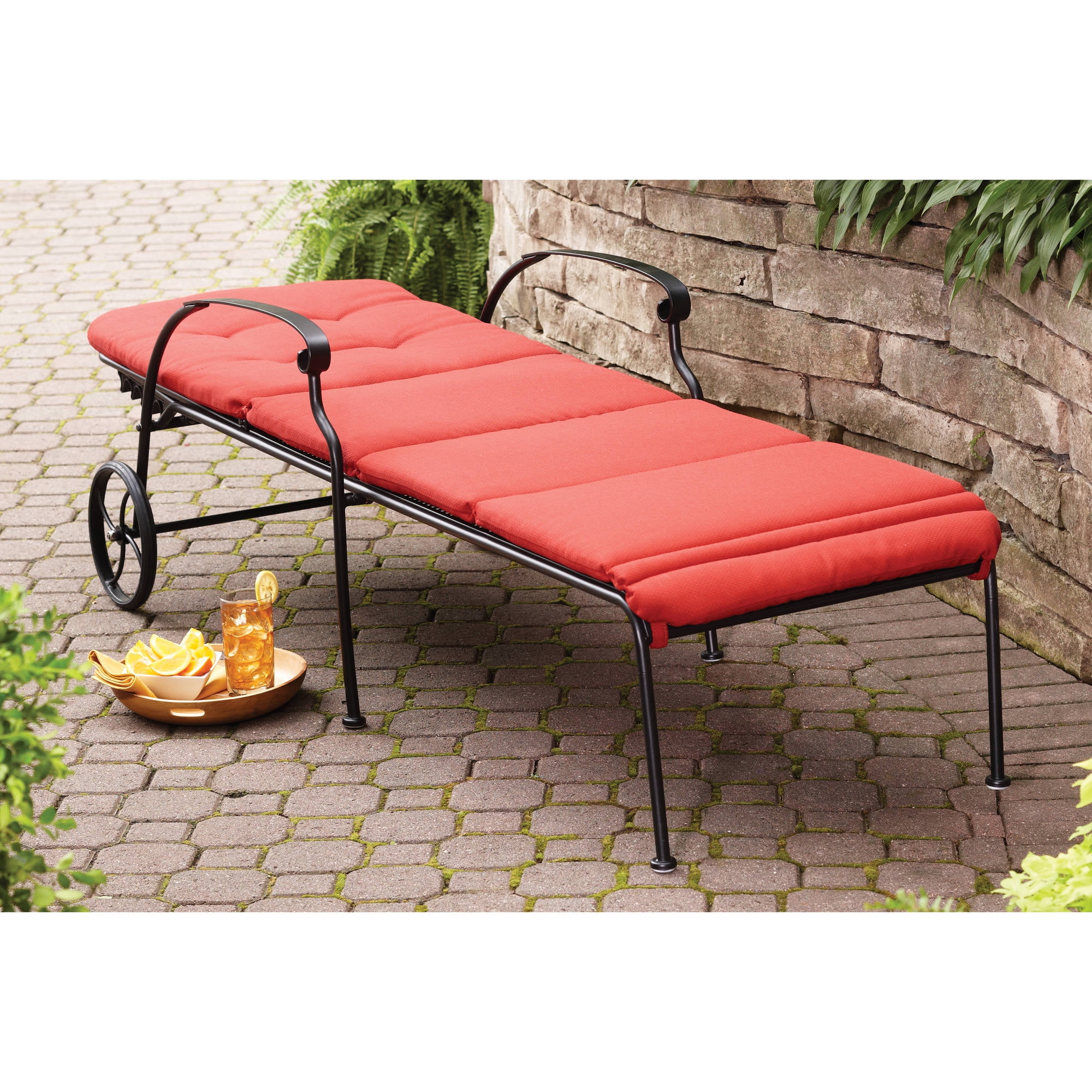 Better homes and gardens clayton court chaise lounge with wheels hotsell