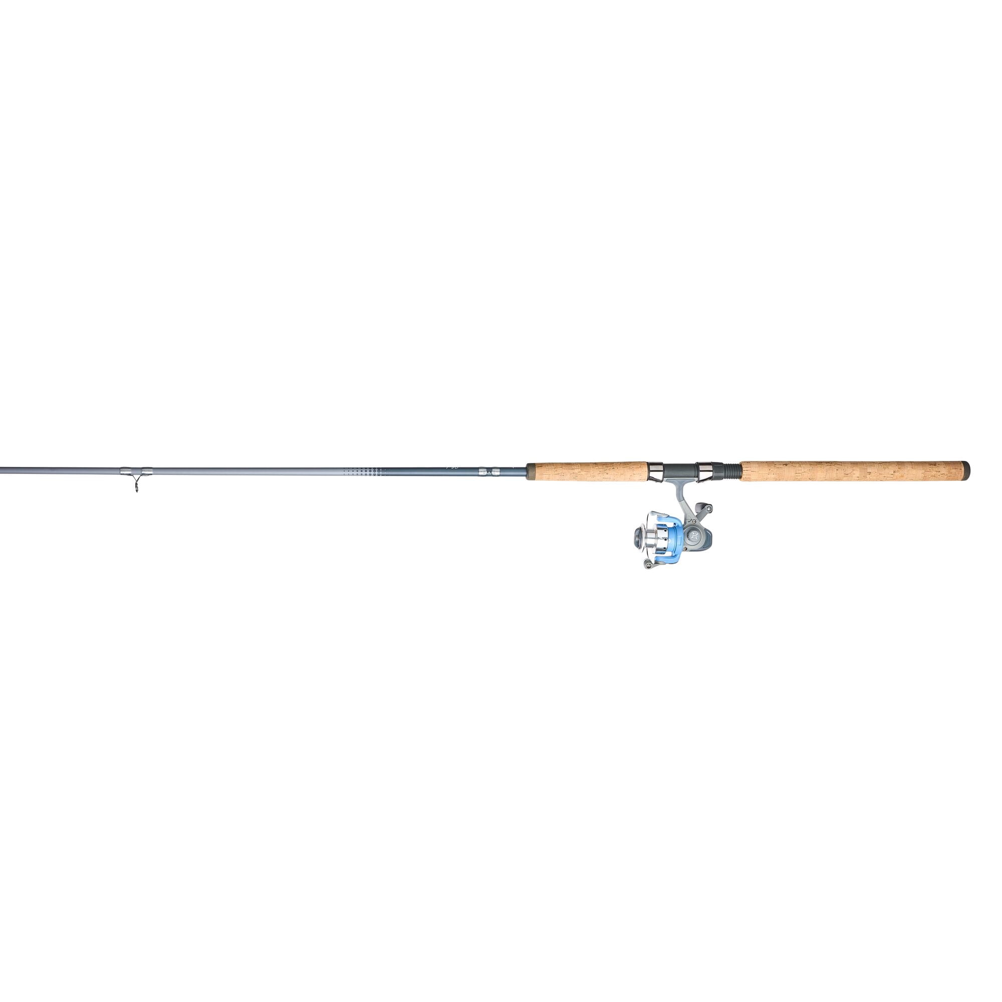 Shakespeare Micro Spinning Combo, 12' 2-Piece Light Fishing Rod, 25-Size Reel