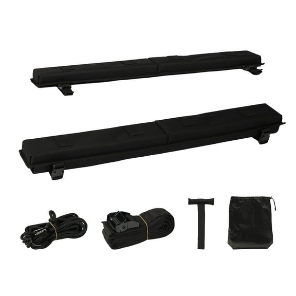 Car Roof Rack Pads for Crossbar - Holds 176lbs, Perfect for Kayak Canoe Surfboard - Anti-Slip Design