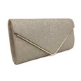 thumbnail image 2 of GOOHOCHY  Dinner Bag Clutch Ladies Handbag with Storage Handbags for Women Bride Golden, 2 of 8