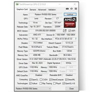Radeon RX 550 Graphics Card, 4GB GDDR5 128-bit DirectX 12 PCI Express 3.0 DP/HDMI/DVI-D Computer Gaming Video Card 4K Display Card