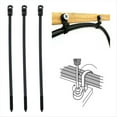 thumbnail image 3 of 300 Bridas para Cables con Orificio para Tornillos, Bridas para Cables Fijas Reutilizables de Nailon, Correas para Sujetar Cables con Bloqueo AutomáTico, Bucle de SujecióN, 3 of 6