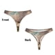 thumbnail image 3 of Balery Three Horses Oil Painting Tangas de Algodón para Mujer con Estampado – Ropa Interior Sexy, Transpirable, G-string-X-Small, 3 of 6