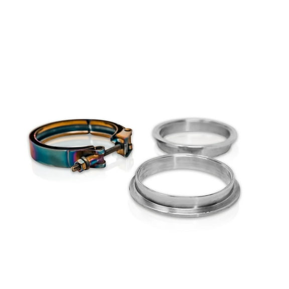 NGR V-Band Kit (Aluminum) V-Band Clamp (Neochrome) Assembly Kit (6061-T6) - 2in