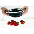 thumbnail image 4 of Rosle Stainless Steel Collapsible Colander, 10-inch, Black, 4 of 6