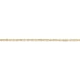 thumbnail image 3 of 18K Yellow Gold chain Singapore 20 in 1.1 mm 1.10mm, 3 of 5