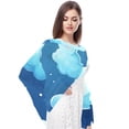thumbnail image 4 of Cloud Elegant Chiffon Silk Scarf for Women - Lightweight Breathable Wrap Shawl 70.86"x28.7, 4 of 6