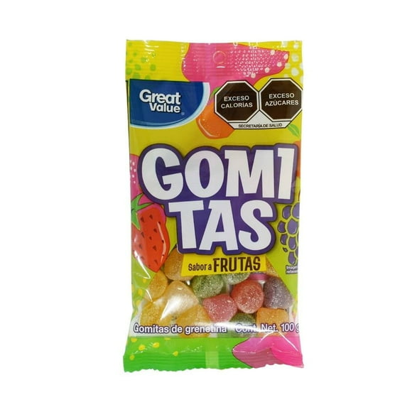 Gomita gota Great Value frutal 100 g