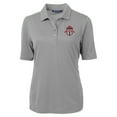 thumbnail image 2 of Women's-Cutter & Buck  Gray Toronto FC Virtue Eco Pique Recycled Polo, 2 of 3