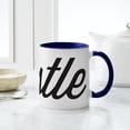 thumbnail image 6 of CafePress - Hustle Mug - 11 oz Ceramic Mug - Novelty Coffee Tea Cup, 6 of 6