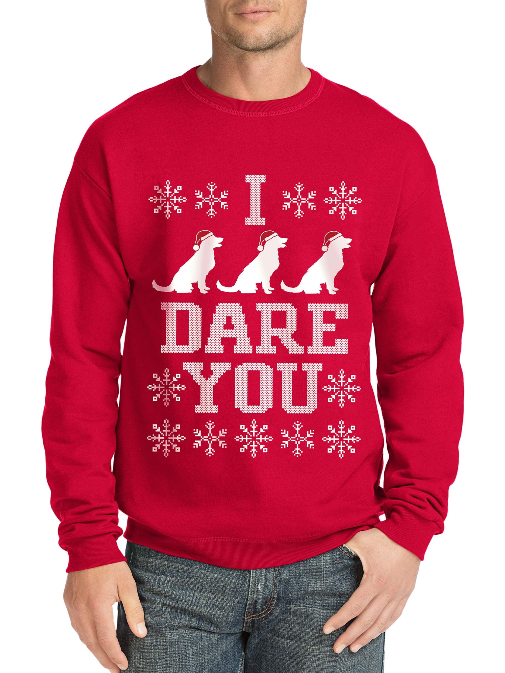 Hanes Men's Ugly Christmas Sweatshirt - Walmart.com