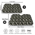 thumbnail image 3 of Fotbe Daisy Car Windshield Sunshade | Sun Visor Protector Front Window Shade, Keeps Out UV Rays, Keeps Your Vehicle Cool-Small, 3 of 7