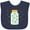 Navy Blue, variant on Inktastic Fireflies Summer Vacation Boys or Girls Baby Bib