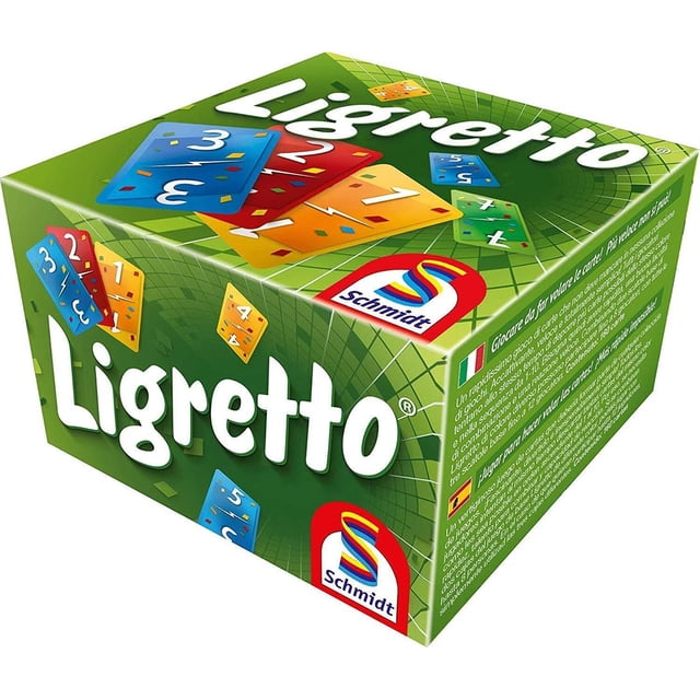 Juego de mesa Schmidt Spiele Ligretto: Green 2-4 jugadores de más de 8 años